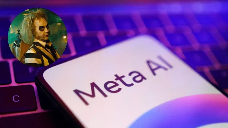 Esto paso si escribes ‘Beetlejuice’ tres veces en Meta AI; así reacciona la herramienta
