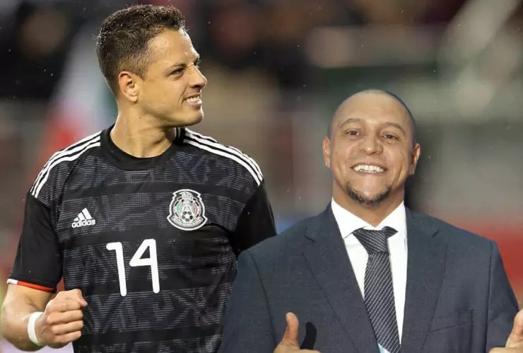 Roberto Carlos Chicharito Hernández Selección Mexicana