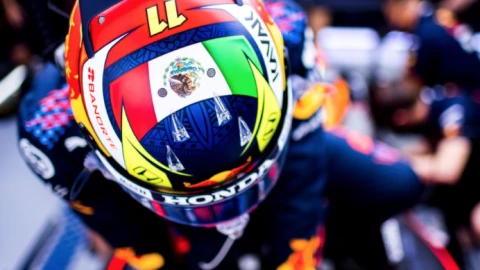 Sergio Checo P&eacute;rez Red Bull F&oacute;rmula Uno