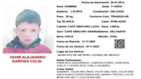 Desaparecen dos menores Edomex Activan Alerta Amber urgente Metepec Tlalnepantla