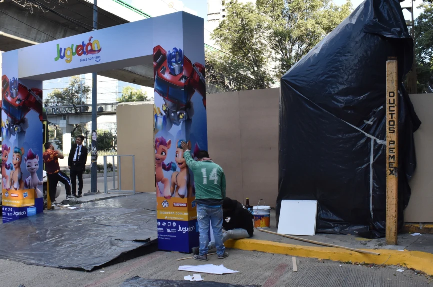 El contenedor de la edición 28 del Juguetón Azteca ya está listo para tu visita.