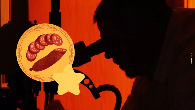 Científico se disculpa por presentar imagen de chorizo en vez de una estrella.