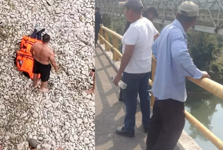 Jonvencita se lanza desde Puente ‘El Remolino’ en Papantla