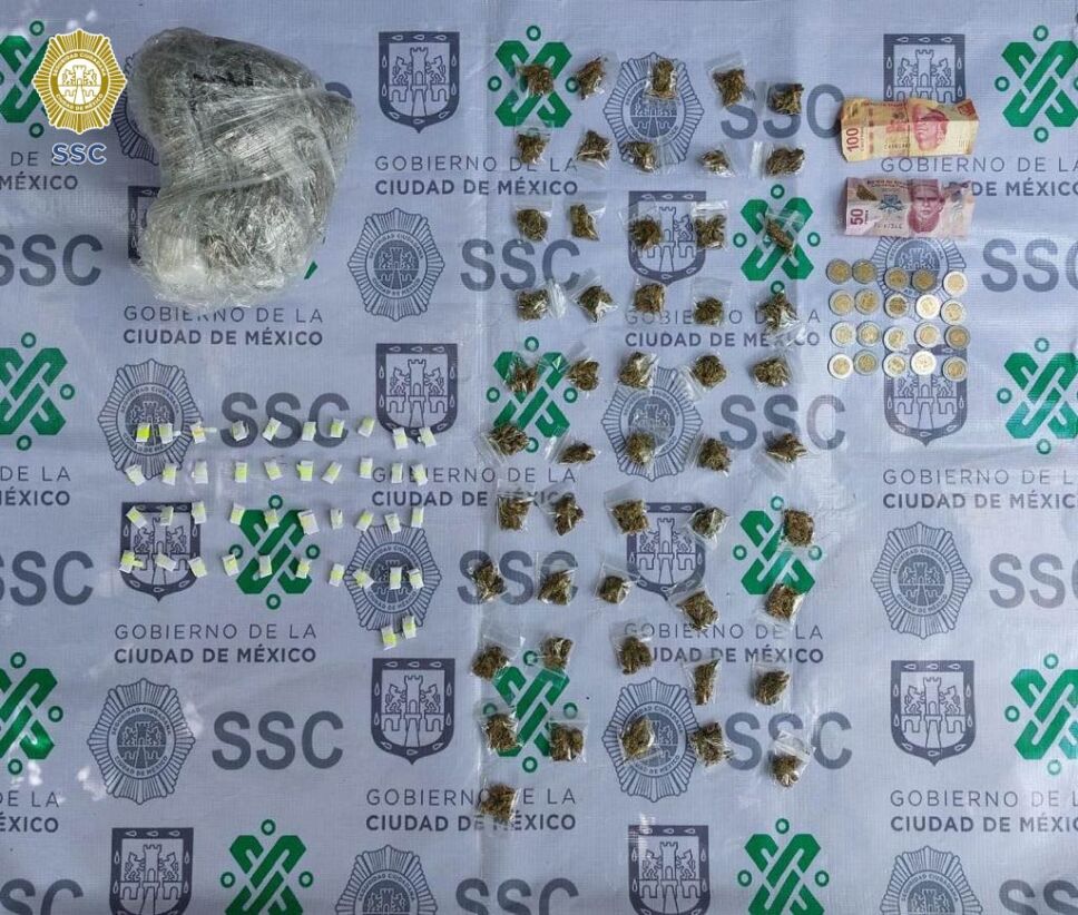 Objetos decomisados