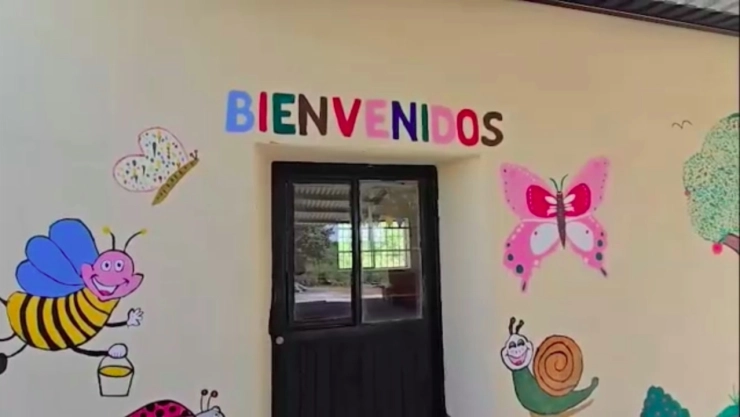 Escuela en Montemorelos, Nuevo León.