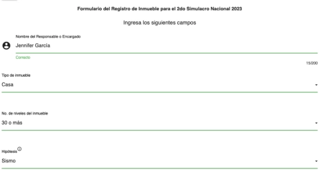 Segundo Simulacro Nacional 2023_ Así puedes registrar a tu casa, escuela o negocio