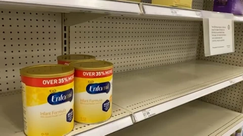 Escasez de leche de fórmula para bebés, nuevo problema en Estados Unidos.