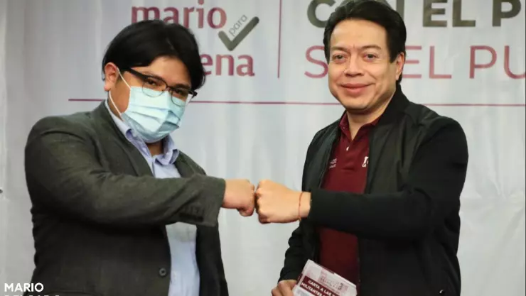 Mario y gibran se unen por la dirigencia de Morena