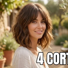 4 ideas de cortes bob con flequillo cortina para darle equilibrio al rostro y rejuvenecer al instante