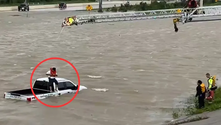 RESCATAN A HOMBRE