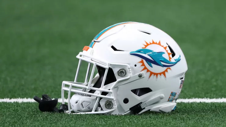 Casco de los Miami Dolphins de la NFL