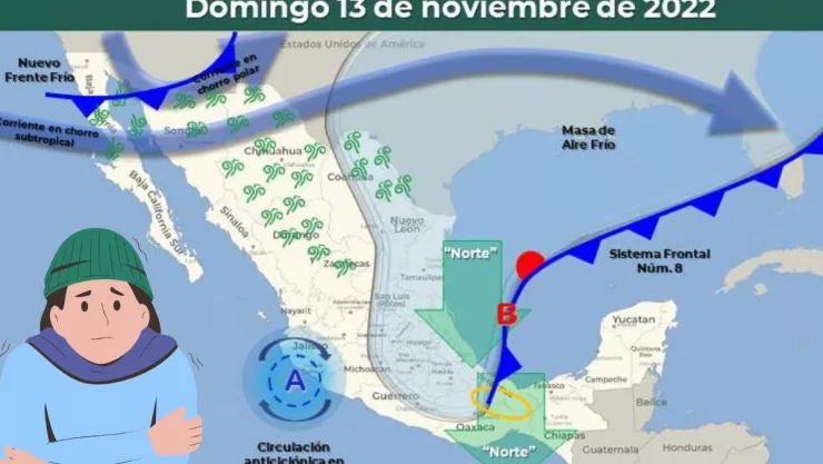 ¡ATENCIÓN! Nuevo frente frío y posibles heladas en Baja California