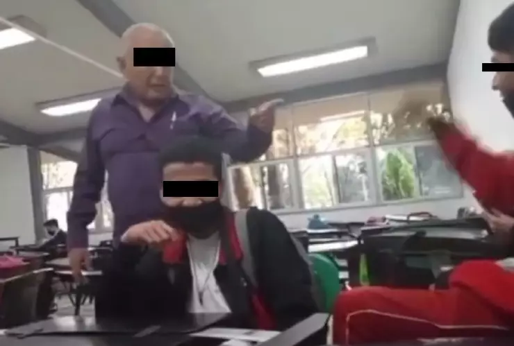 maestro amenaza con golpear a estudiante hidalgo