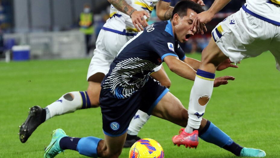 Chucky Lozano Napoli Serie A