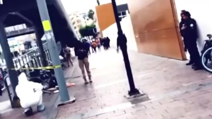 Muerto en bulevar López Mateos