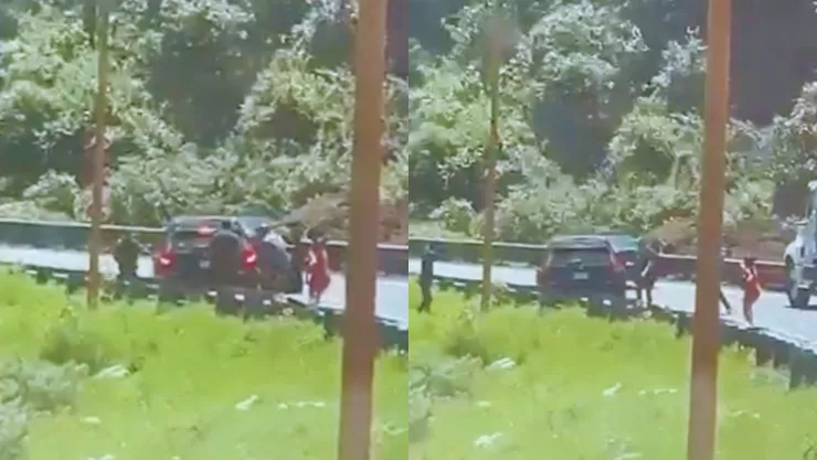 Sujetos armados roban camioneta a pareja sobre autopista Puebla-Orizaba