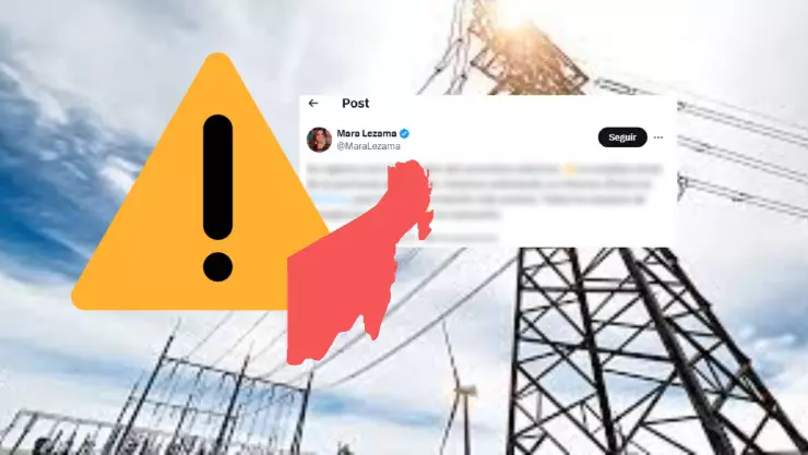 ¿Por qué se registró el APAGÓN en Quintana Roo? Esto dijo Mara Lezama