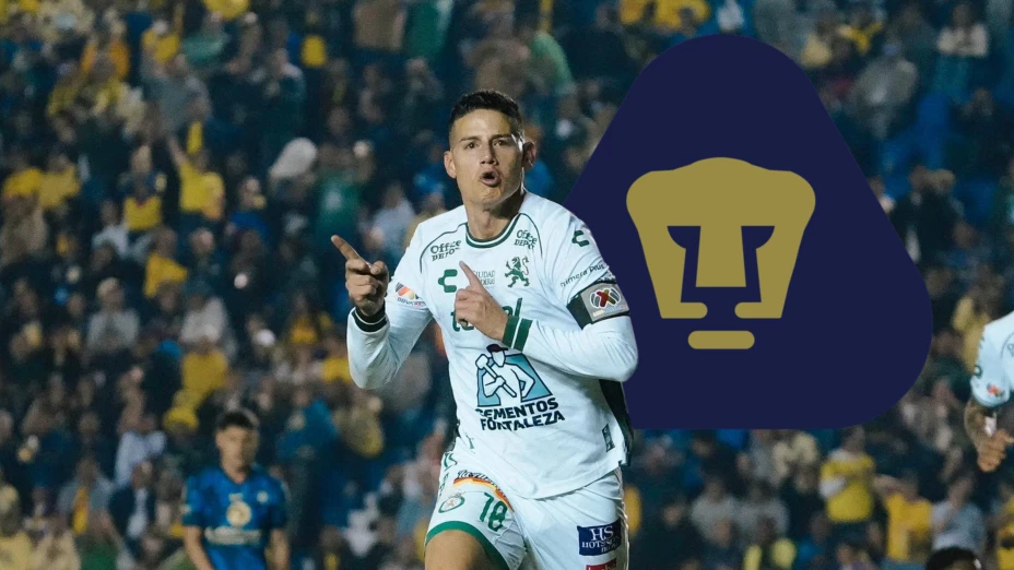 James Rodríguez nuevo jugador de Pumas.