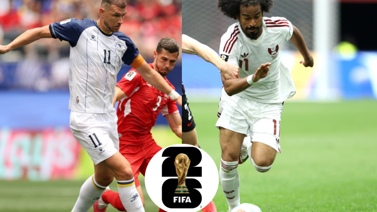 Bosnia y Herzegovina vs Qatar se enfrentan por la fecha 3 del Grupo B en la Copa Mundial de la FIFA 2026™