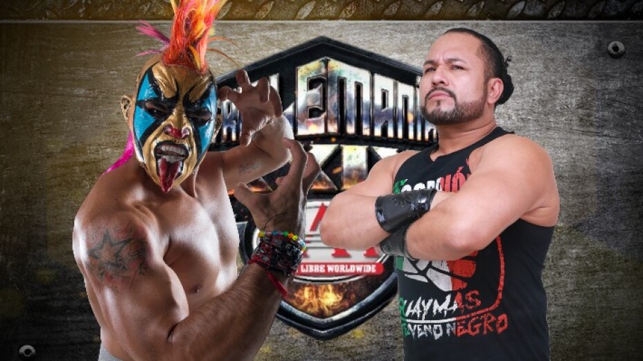 Psycho Clown vs Rey Escorpión Triplemanía XXIX