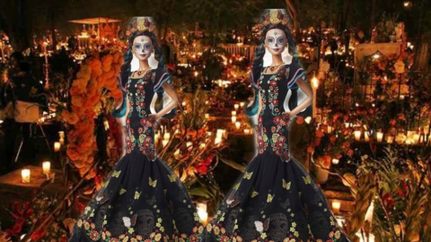 barbie dia de muertos
