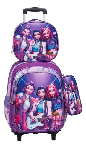 Maletas de viaje con ruedas de las Guerreras KPop