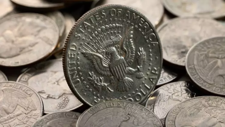 monedas de dólar
