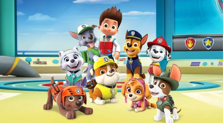 Divertidos juegos de mesa de Paw Patrol