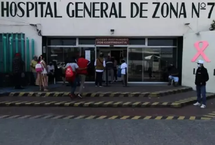 elevador del hospital del IMSS