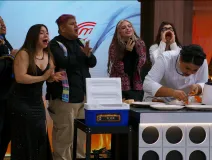 exparticipantes bajan a apoyar a su finalista favorito en la final de masterchef
