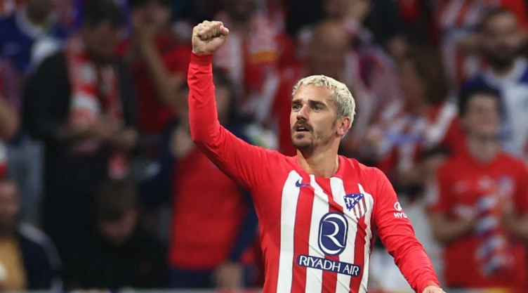 Antoine Griezmann con Atlético de Madrid