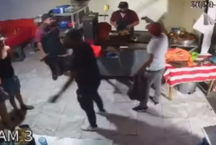 Asaltan taquería en Jiutepec Morelos violencia
