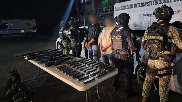 Armados en La Campiña, en Culiacán