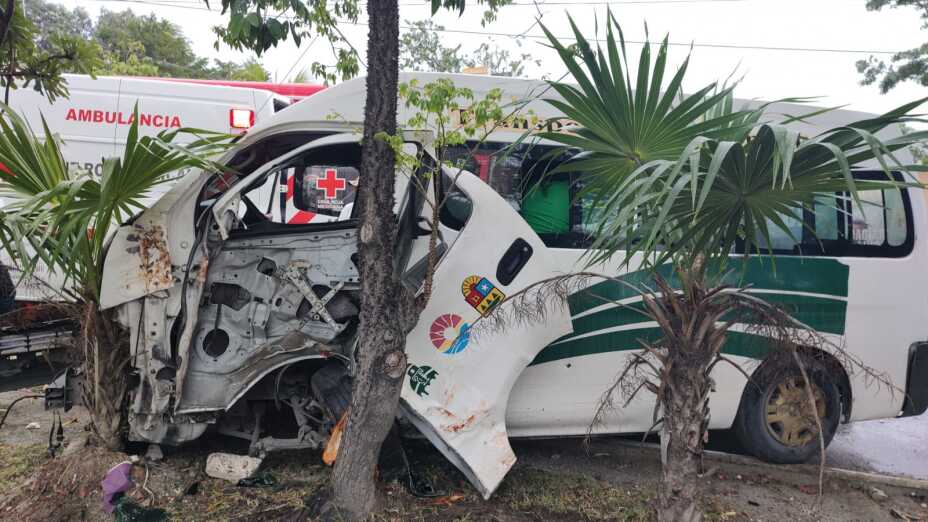 dos accidentes en cancún este 5 de enero de 2022