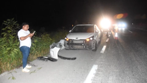 FOTOS del fuerte accidente en la carretera Mérida-Cancún