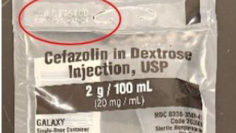 Antibiótico contaminado