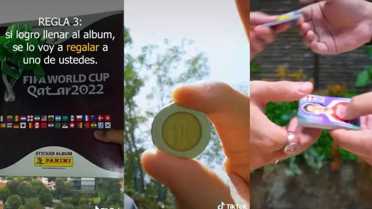 Llena el álbum del mundial con $1 peso