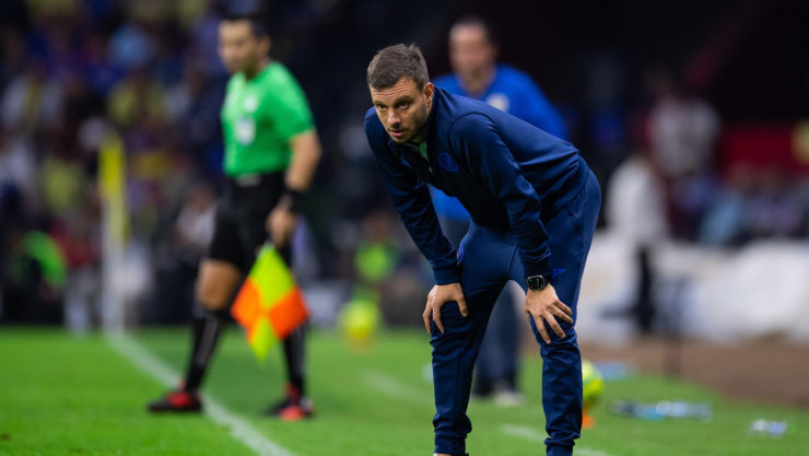 Martín Anselmi, técnico de Cruz Azul