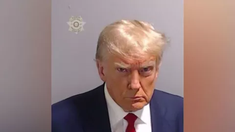Donald Trump, foto policial