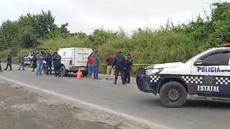 Cuerpo en la carretera Tlapacoyan-Martínez de la Torre