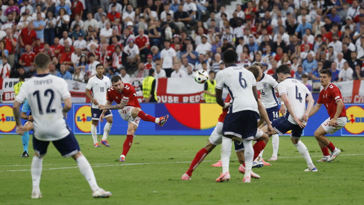 Dinamarca vs Inglaterra resultado 1-1