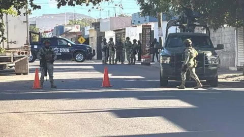 Aseguran vivienda en Villas del Real, Culiacán