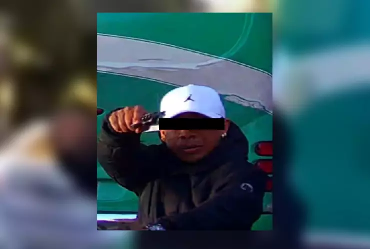 Un intento de asalto en Periférico fue grabado.