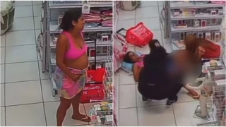 VIDEO VIRAL: Mujer va de compras y termina DANDO A LUZ en pleno centro comercialC