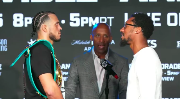 David Benavidez Demetrius Andrade Canelo