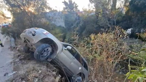 accidente autopista México-Puebla hoy.