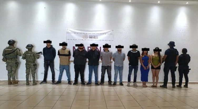 Caen nueve presuntos integrantes de ‘Los Salazar’ en Guaymas, Sonora durante operativo federal