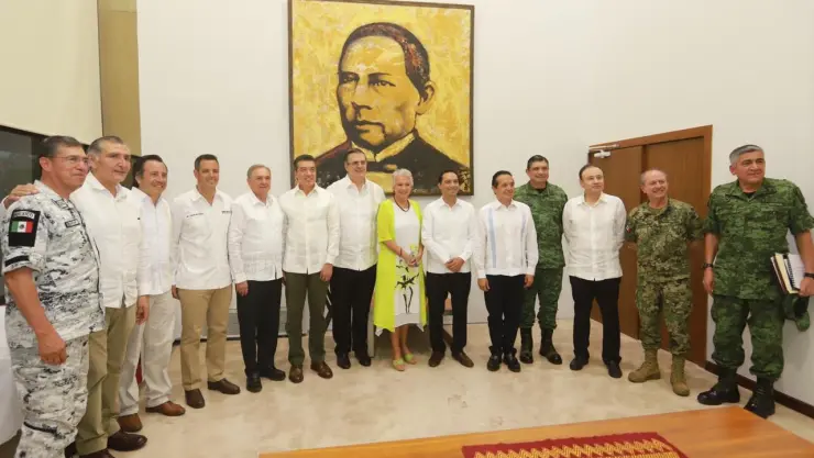 Se reúnen gobernadores del sur sureste con Gobierno Federal para avanzar en PDI