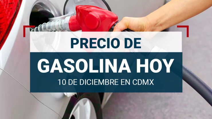 Así es como amaneció el precio de la gasolina.