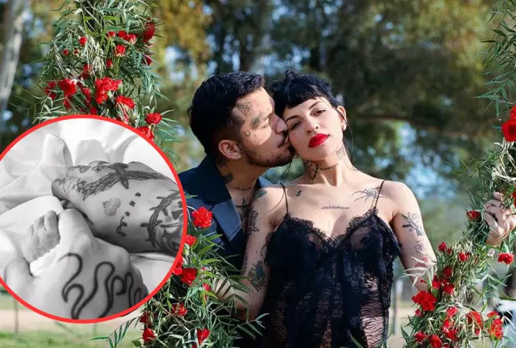 Nace el primer hijo de Christian Nodal y Cazzu